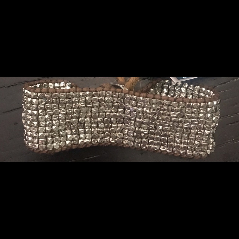 Silver Beaded Bracelet